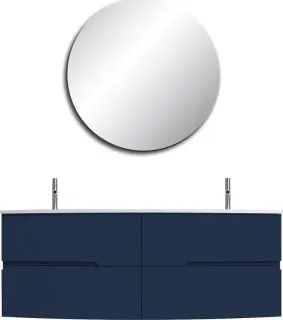 Тумба под раковину Jacob Delafon Nona EB1891RU-G98 140 см тёмно-синий